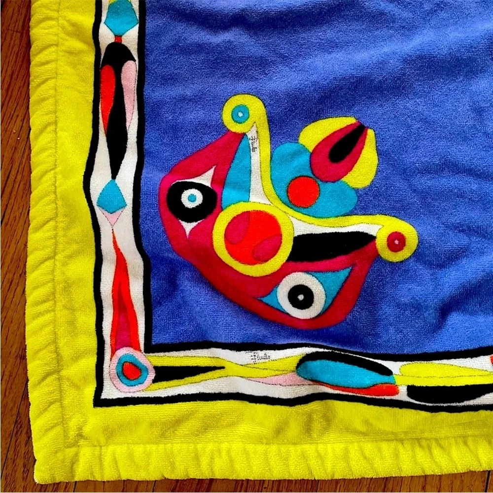 Emilio Pucci‎ Multicolor Beach Towel